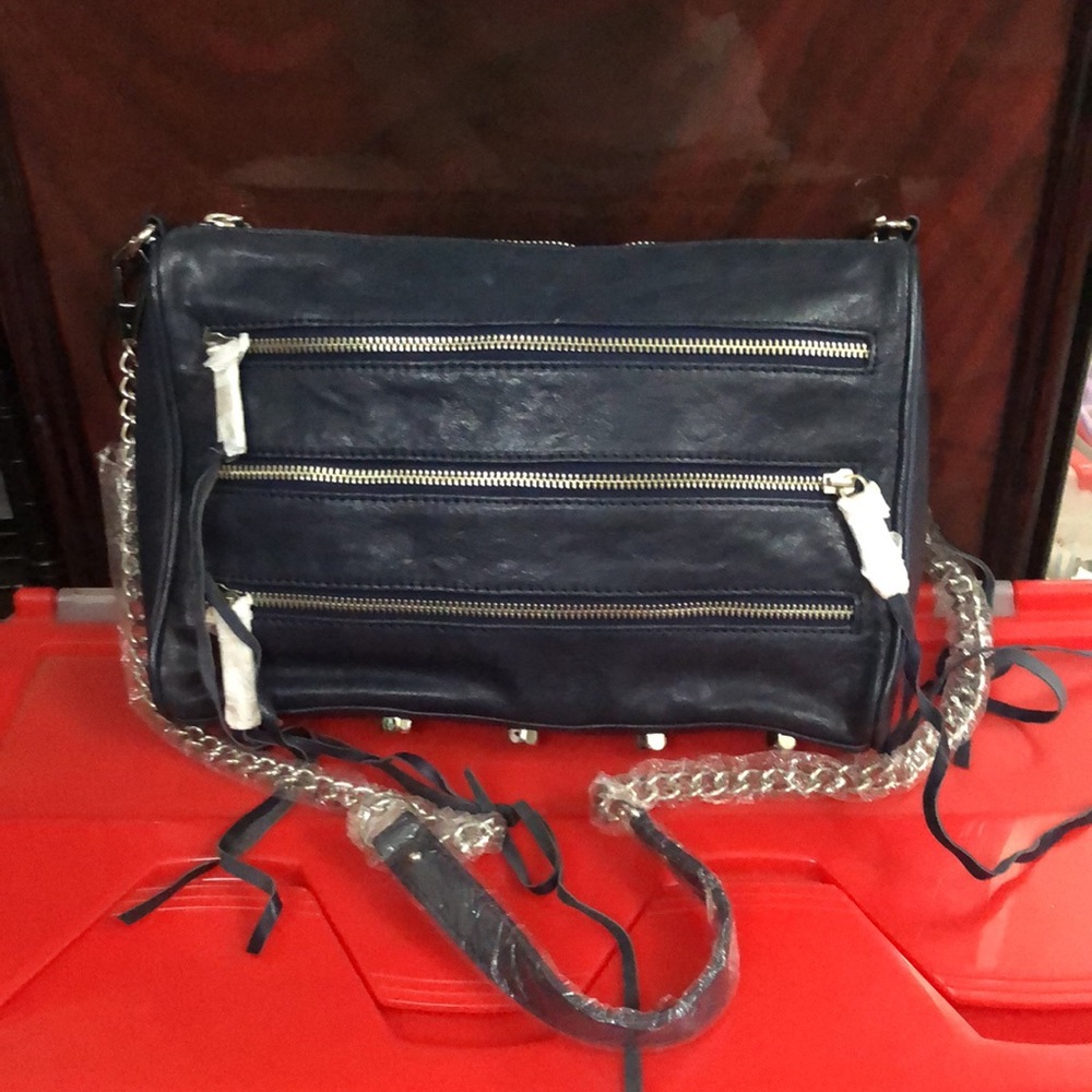 Rebecca Minkoff 5-zip Crossbody Bag BRAND NEW